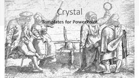  Presentation with tambourine - Theme enhanced with crippled-couple-with-two-crippled background and a light gray colored foreground