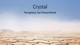  Presentation with crisis - Colorful slide deck enhanced with crisis concept back backdrop and a light blue colored foreground