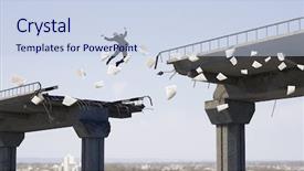  Presentation with brave - Amazing PPT theme having crisis free - brave enough to challenge it backdrop and a lemonade colored foreground