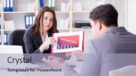  Presentation with business challenge businessman entrance maze - Beautiful presentation theme featuring crisis time - business meeting between businessman backdrop and a light blue colored foreground