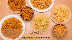  Presentation with party time - Theme enhanced with crispy-cracker-on-the-paper background and a yellow colored foreground