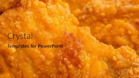  Presentation with fried chicken - 