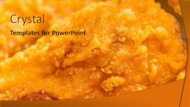  Presentation with fried chicken - 