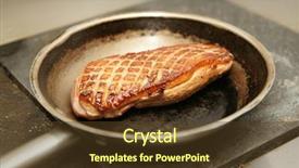  Presentation with breast - Beautiful slide deck featuring sculpture - gavel and scales of justice backdrop and a wine colored foreground