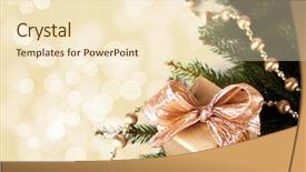  Presentation with cristmas - Amazing presentation theme having cristmas - christmas greeting card backdrop and a lemonade colored foreground