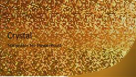  Presentation with christmas new year frame banner - Beautiful PPT theme featuring cristmas - golden christmas or new year backdrop and a gold colored foreground