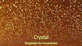  Presentation with cristmas - Cool new slides with cristmas - golden christmas or new year backdrop and a tawny brown colored foreground