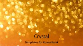  Presentation with christmas new year frame banner - PPT layouts featuring cristmas - golden christmas or new year background and a gold colored foreground