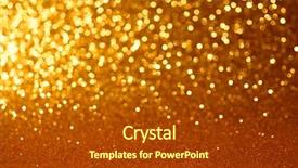  Presentation with cristmas - Slide deck featuring cristmas - golden christmas or new year background and a tawny brown colored foreground