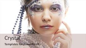  Presentation with prince princess fairy - Cool new theme with cristmass - ice-princess christmas winter fairy woman backdrop and a  colored foreground