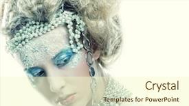  Presentation with prince princess fairy - Amazing presentation theme having cristmass - ice-princess christmas winter fairy woman backdrop and a  colored foreground