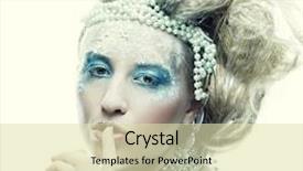  Presentation with winter ice - Colorful presentation design enhanced with cristmass - ice-princess christmas winter fairy woman backdrop and a  colored foreground