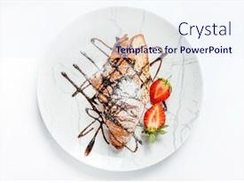 Croissant With Ice Cream PPT template 39 | CrystalGraphics