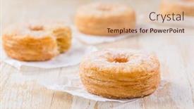  Presentation with fusion - Slide deck consisting of cronuts-delicious-fusion-of-croissant background and a lemonade colored foreground
