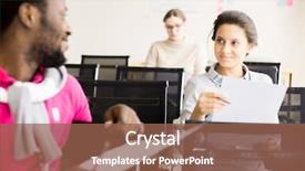  Presentation with african american leadership - Amazing PPT layouts having crop african-american male backdrop and a tawny brown colored foreground