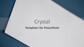  Presentation with dark blue - Presentation design consisting of cropped-image-of-a-blank background and a light gray colored foreground