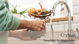  Presentation with wash - Audience pleasing slide deck consisting of cropped-image-of-a-young backdrop and a mint green colored foreground