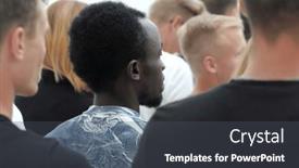  Presentation with youth group - Presentation consisting of cropped-image-of-a-youth background and a dark gray colored foreground