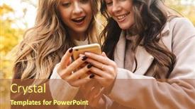  Presentation with coats - Audience pleasing presentation consisting of cropped-image-of-two-cheerful backdrop and a red colored foreground