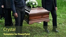  Presentation with black men - PPT theme enhanced with cropped-shot-of-group and a tawny brown colored foreground