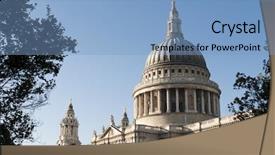  Presentation with paul - Colorful slide set enhanced with cropped shot of saint pauls backdrop and a  colored foreground