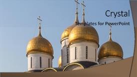  Presentation with culture french russia kids - Cool new slides with cross 19 - moscow russia - october 19 backdrop and a light blue colored foreground