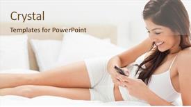  Presentation with steel making shop - PPT theme with cross 19 - wide angle shot showing background and a sky blue colored foreground