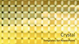  Presentation with example - Cool new presentation theme with cross matrix - futuristic coloured design for example backdrop and a yellow colored foreground