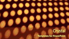  Presentation with example - Colorful theme enhanced with cross matrix - futuristic coloured design for example backdrop and a tawny brown colored foreground