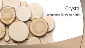  Presentation with tree rings - Slide deck enhanced with tree cross-sections with annual background and a white colored foreground