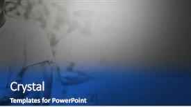  Presentation with obstacle course - Presentation consisting of crossing guard - portrait of confident military soldiers background and a ocean colored foreground