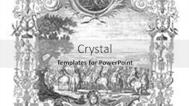  Presentation with vintage - Beautiful PPT theme featuring crossing-of-the-scheldt backdrop and a light gray colored foreground