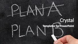  Presentation with change - Beautiful PPT theme featuring robot - carrier future - 3d render backdrop and a white colored foreground