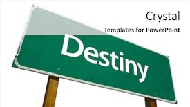  Presentation with road stop sign - Amazing presentation having crossroads signs - destiny road sign isolated backdrop and a  colored foreground