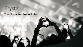  Presentation with music festival - 