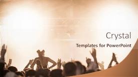  Presentation with music festival - 