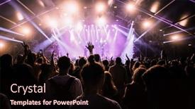  Presentation with music festival - 