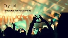  Presentation with music festival - 