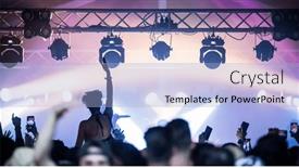  Presentation with music festival - 