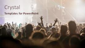  Presentation with music festival - 