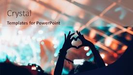  Presentation with festival music - 