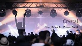  Presentation with music festival - 