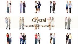  Presentation with culture - Amazing theme having crowds collection - office culture many colleagues backdrop and a cream colored foreground