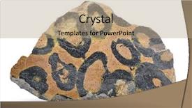  Presentation with ore - PPT layouts enhanced with crs - leopard chrome ore isolated background and a coral colored foreground