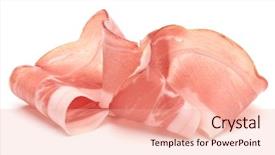  Presentation with italian - Cool new presentation with crudo or jamon raw ham backdrop and a lemonade colored foreground
