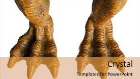  Presentation with dinosaur - Beautiful PPT layouts featuring tyrannosaurus - monster toy or animal dinosaur backdrop and a gold colored foreground