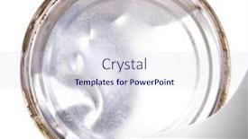  Presentation with lid - Slide deck enhanced with crumpled-can-lid-isolated background and a sky blue colored foreground