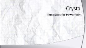  Presentation with paper - Colorful theme enhanced with crumpled paper great for textures backdrop and a sky blue colored foreground