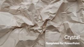  Presentation with paper - Presentation with crumpled paper background and a gray colored foreground