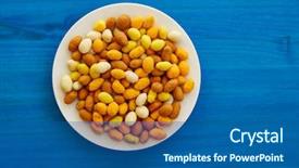  Presentation with groundnut roasted peanuts peanut oil - Presentation enhanced with crunchy peanuts hot asian style background and a  colored foreground